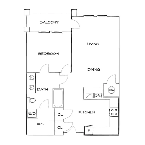 The Sawyer at One Bellevue Place - Nashville, TN - Diagram