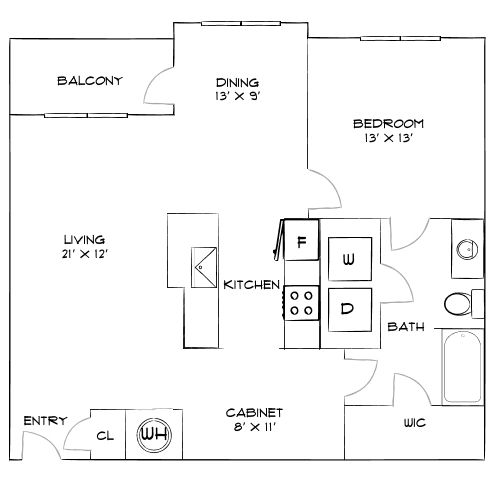 Design 1F floor plan