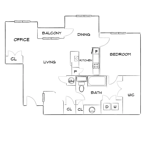 Village at Baldwin Park - Orlando, FL - Diagram