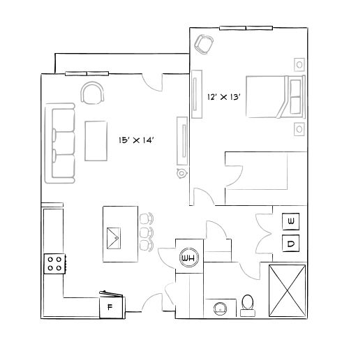 Pine and Parker - Parker, CO - Diagram