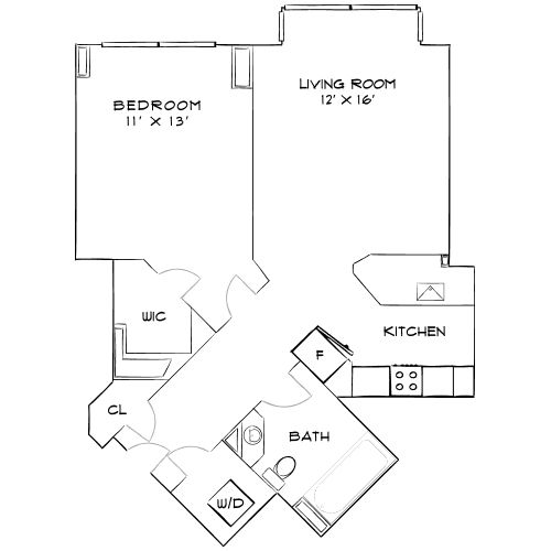 Elevate – Cambridge, MA – Floor Plan Diagram