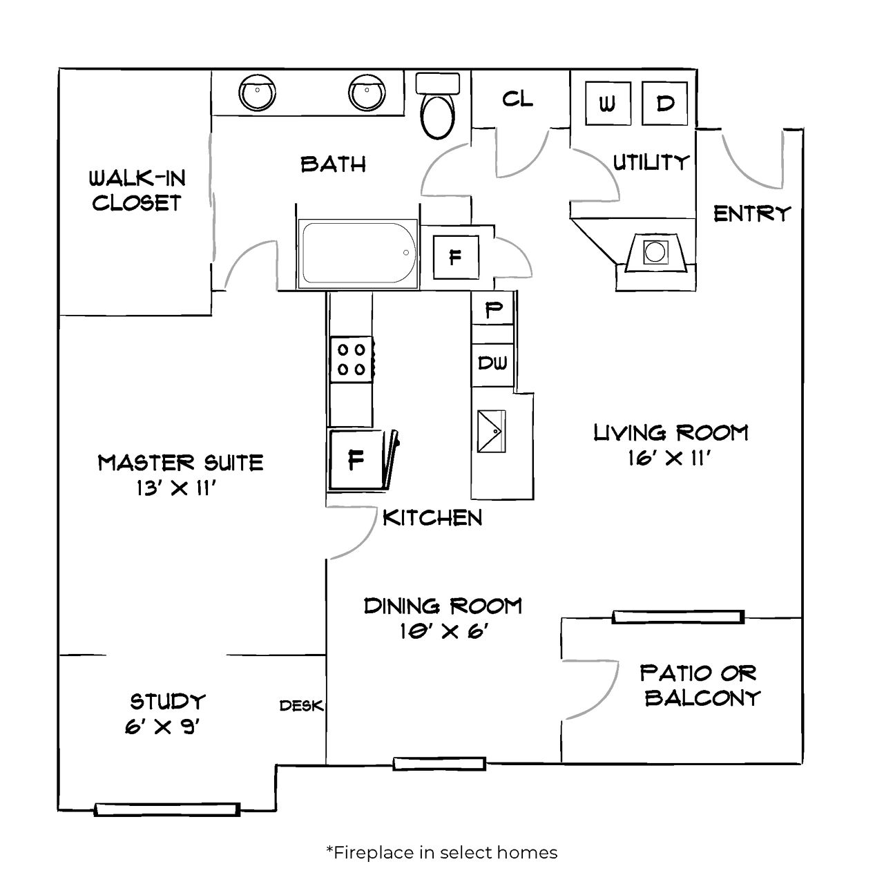 Design 1F floor plan