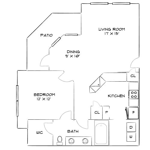 Crestview at Apex Apartments - Apex, NC - Diagram