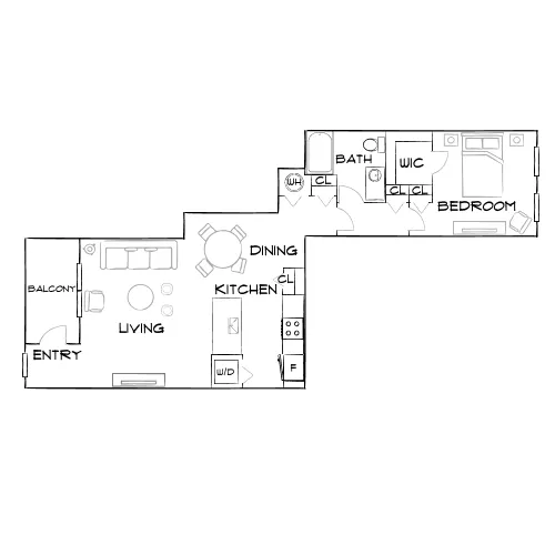 Horizon at Wiregrass Ranch - Wesley Chapel, FL - Furnished Diagram