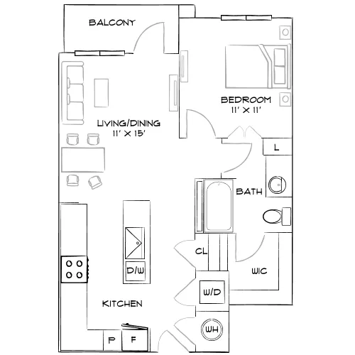 Emory Point - Atlanta, GA - Furnished Diagram