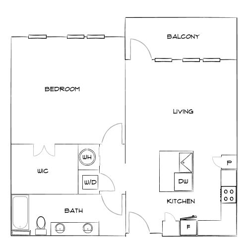 Design 1G floor plan