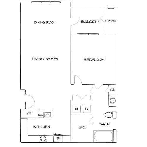 Wesley Village - Charlotte, NC - Diagram