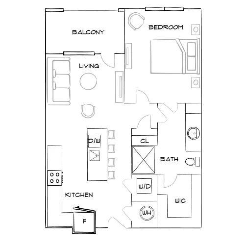 Emerson at Montford Park - Charlotte, NC - Furnished Diagram