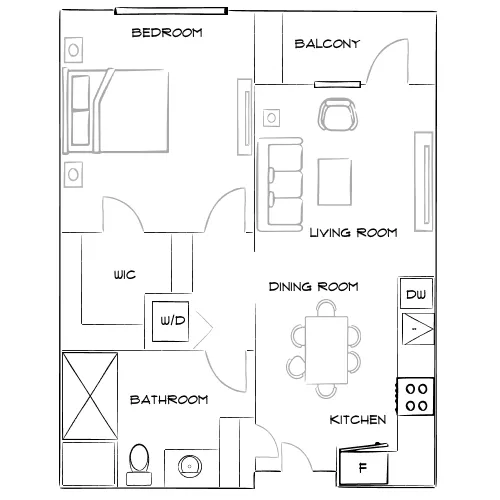 The Broadway - Oakland, CA - Furnished Diagram