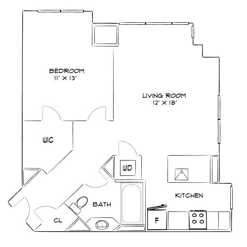 Elevate – Cambridge, MA – Floor Plan Diagram