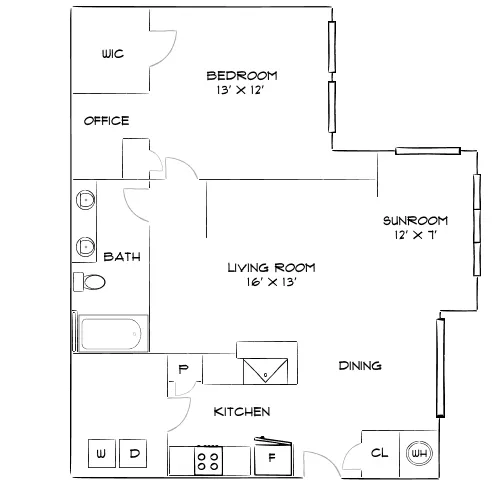 Crestview at Apex Apartments - Apex, NC - Diagram