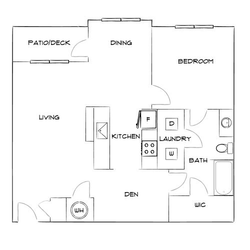 Brea Wendell Falls - Wendell, NC - Diagram