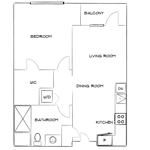 Design 1G floor plan