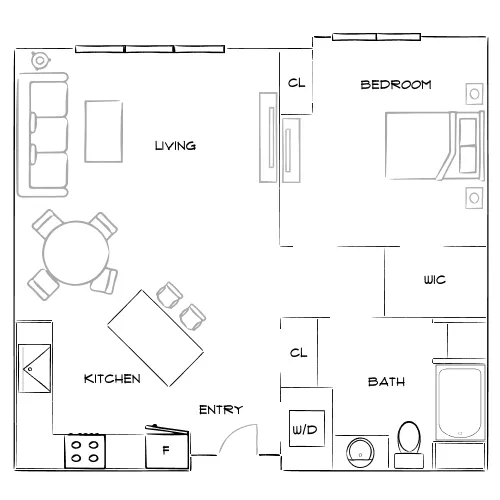 River Birch - Watertown, MA - Furnished Diagram