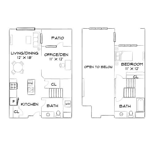 The Avalyn - Chula Vista, CA - Furnished Diagram