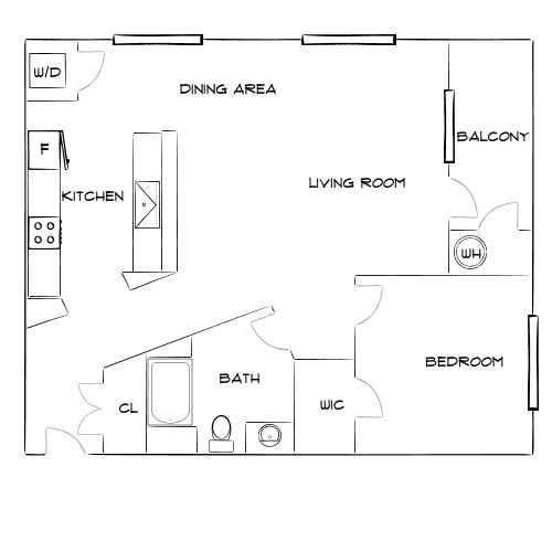 Design 1G floor plan