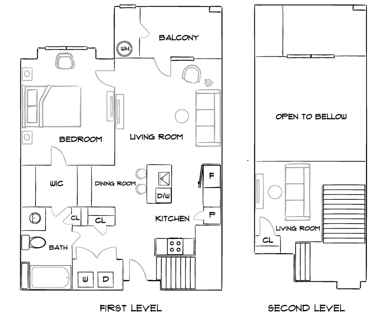 Wesley Village - Charlotte, NC - Furnished Diagram