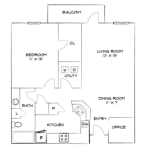 2054 Riverside - Jacksonville, FL - Diagram