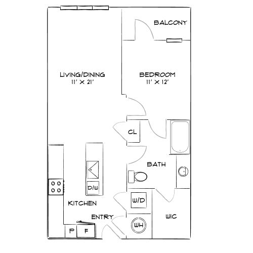 Design 1II floor plan