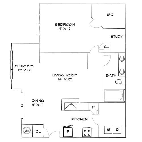 Crestview at Apex Apartments - Apex, NC - Diagram