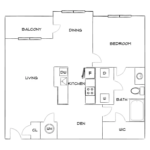 Solay Fort Worth - Fort Worth, TX - Diagram