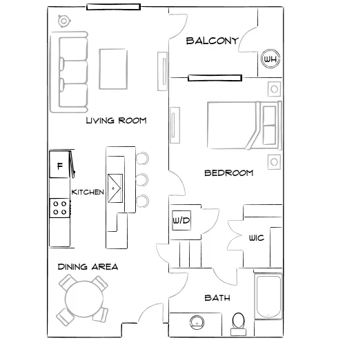 Mountain Gate - Las Vegas, NV - Furnished Diagram