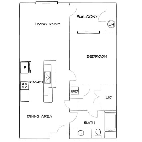 Design 1I floor plan