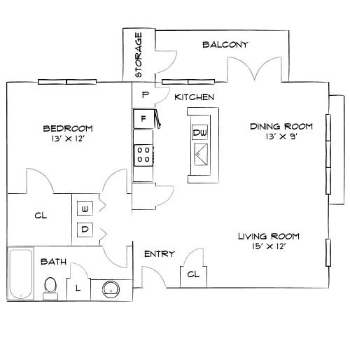 2054 Riverside - Jacksonville, FL - Diagram