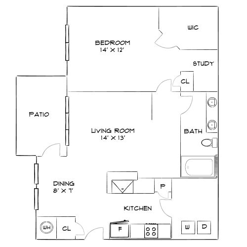 Crestview at Apex Apartments - Apex, NC - Diagram