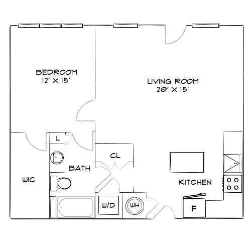 Park and Market - Raleigh, NC - Diagram