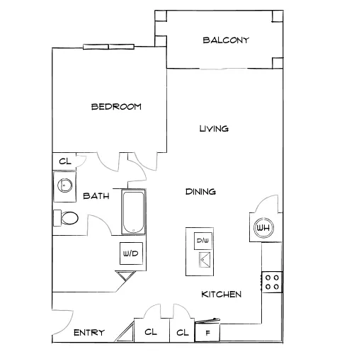 The Sawyer at One Bellevue Place - Nashville, TN - Diagram