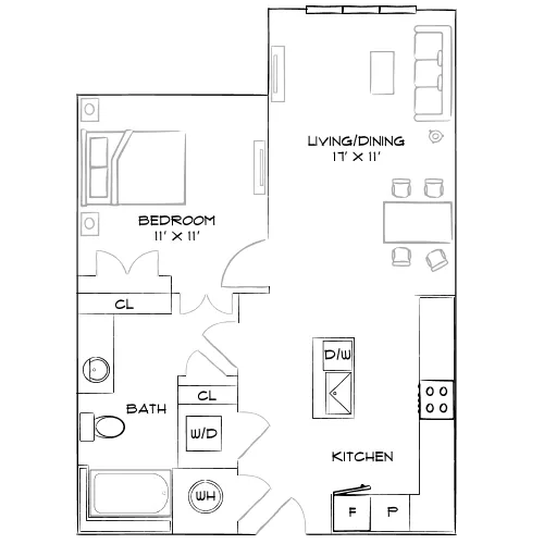 Emory Point - Atlanta, GA - Furnished Diagram