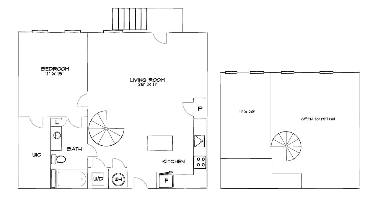 Park and Market - Raleigh, NC - Diagram