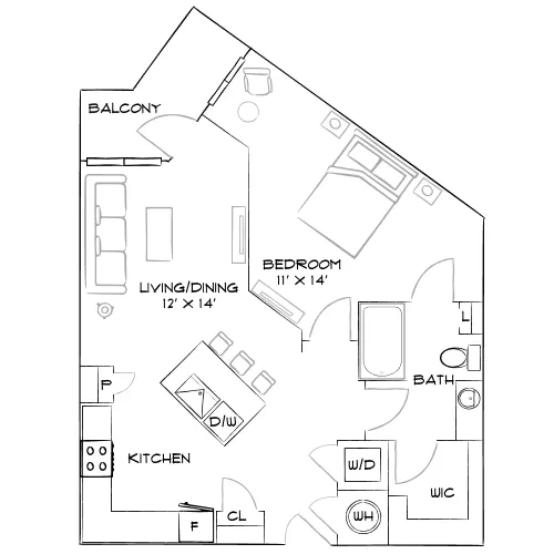 Emory Point - Atlanta, GA - Furnished Diagram