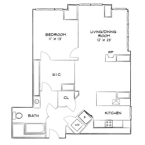 Elevate – Cambridge, MA – Floor Plan Diagram