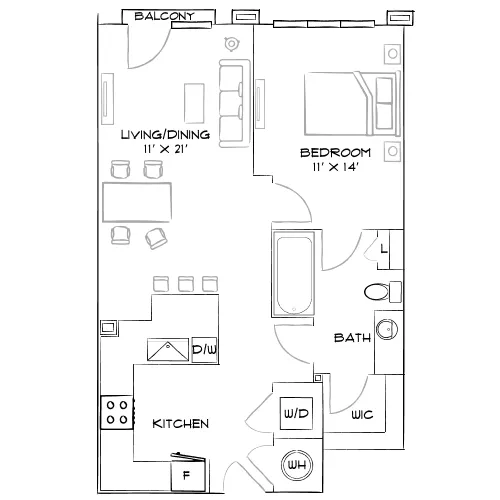 Emory Point - Atlanta, GA - Furnished Diagram