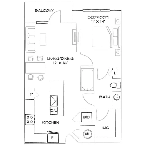 Emory Point - Atlanta, GA - Furnished Diagram