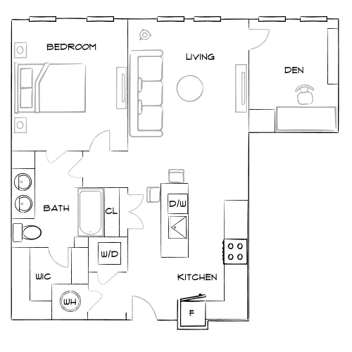 Emerson at Montford Park - Charlotte, NC - Furnished Diagram