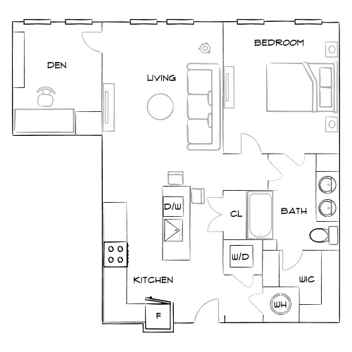 Emerson at Montford Park - Charlotte, NC - Furnished Diagram