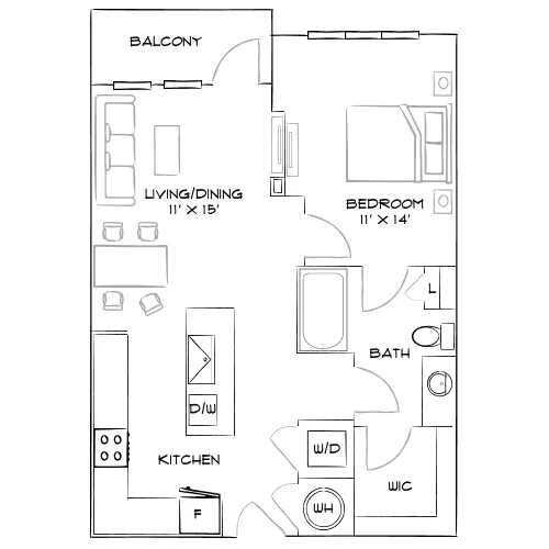 Emory Point - Atlanta, GA - Furnished Diagram