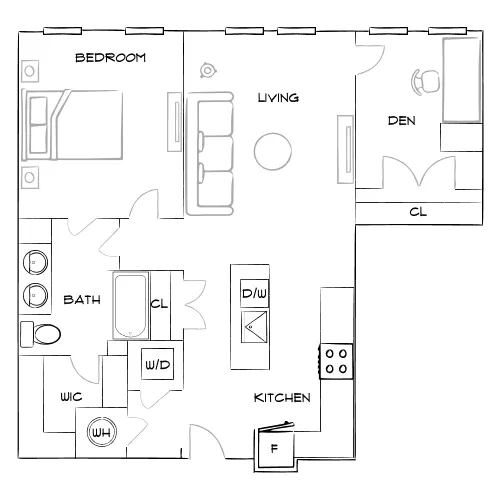 Emerson at Montford Park - Charlotte, NC - Furnished Diagram