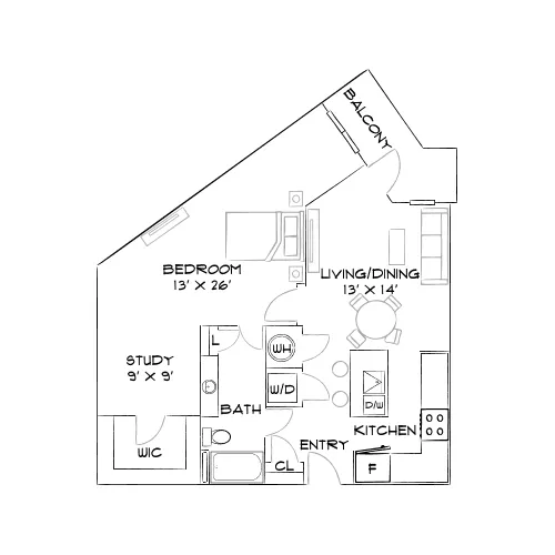 Emory Point - Atlanta, GA - Furnished Diagram