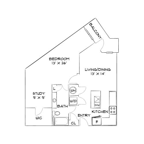 Design 1SS floor plan