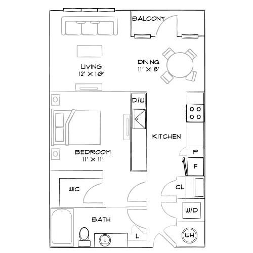 Emory Point - Atlanta, GA - Furnished Diagram