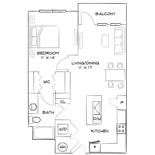 Emory Point - Atlanta, GA - Furnished Diagram