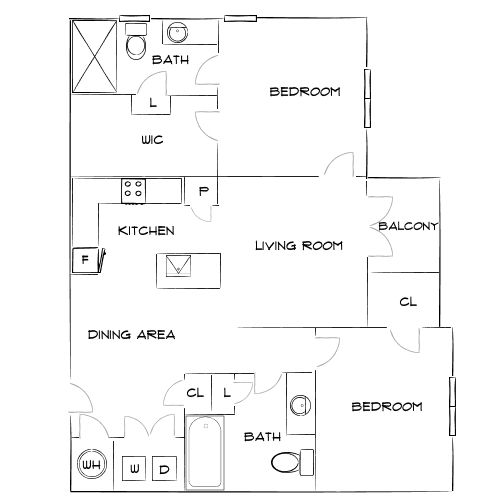 Treeline Timber Creek - Garner, NC - Diagram