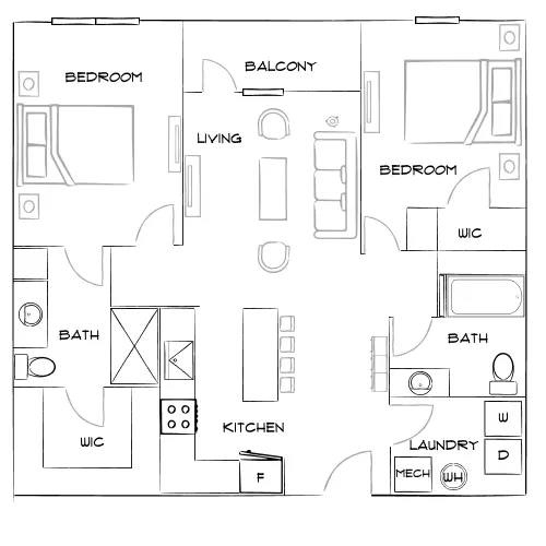 Lirio at Rafina - Davenport, FL - Furnished Diagram