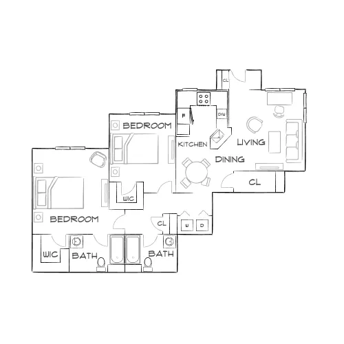 Burano Hunters Creek - Orlando, FL - Furnished Diagram