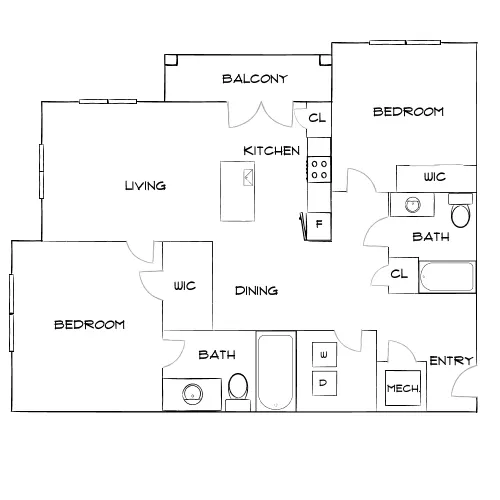 The Lodge at Hidden River - Tampa, FL - Diagram