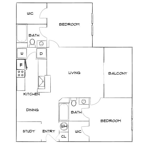 Design 2A floor plan